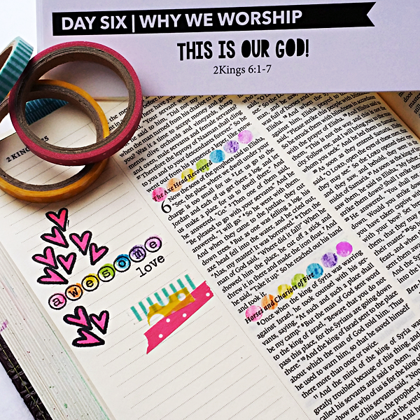 Tai Bender | This Is Our God | Worship Culture Devotional Kit | Stamping | Bible Journaling