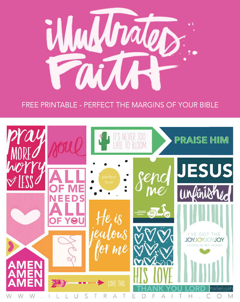 FREE Printable Prayer Planner Stickers - My Printable Faith