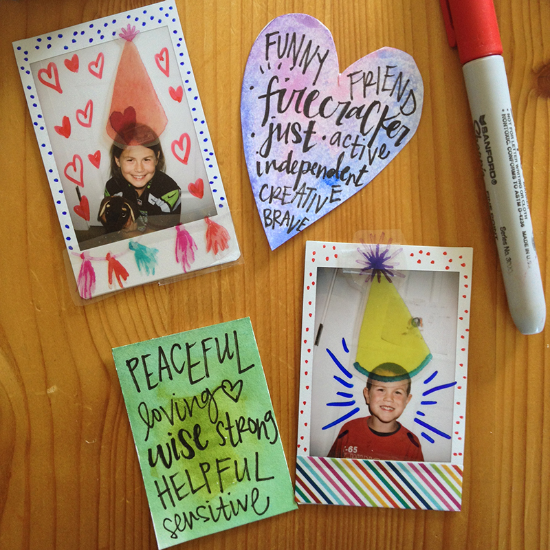 hybrid mixed media art journaling Bible entry by Brianna Showalter | Appreciating Your Kids in Your Bible