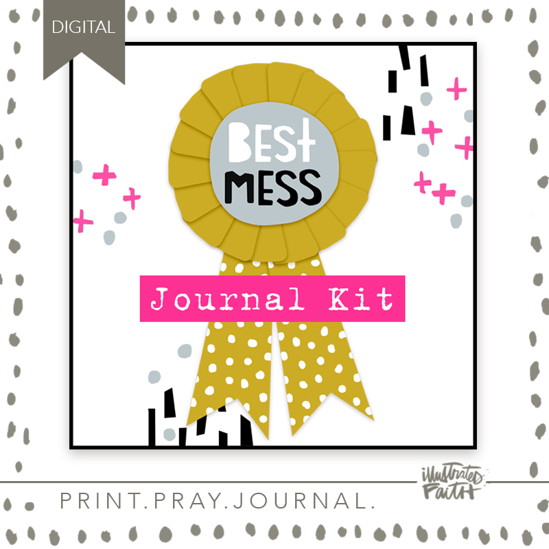 Best Mess Journal Kit - Illustrated Faith