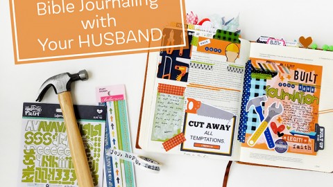 Mixed Media Print and Pray Bible Journaling Tutorial | Mod Podge and ...