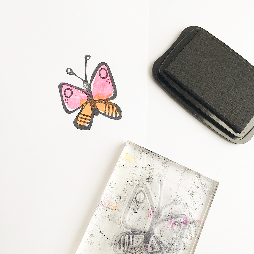 mixed media bible journaling tutorial: filler foam stamps | Isaiah 43:19 | What if I fail? Oh, but darling, what if you fly? | Heather Greenwood for Illustrated Faith