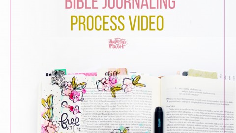 Mixed Media Bible Journaling Tutorial | His Hand | Acrylic Hand ...
