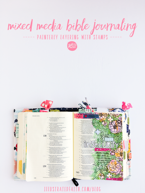 Mixed Media Bible Journaling Supplies - Travel Edition - Illustrated Faith