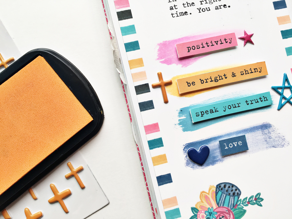 faith traveler's notebook entry by Andrea Gray | Memory Keeping: Faith Edition | The Perfect Time to Shine