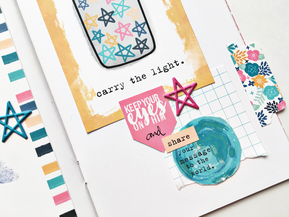 faith traveler's notebook entry by Andrea Gray | Memory Keeping: Faith Edition | The Perfect Time to Shine