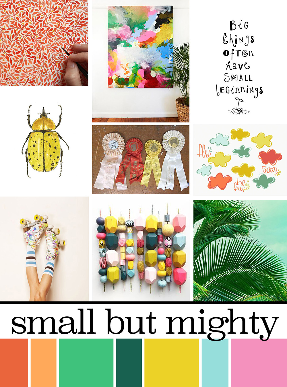 May Artist Mood Board & New Releases: Small But Mighty