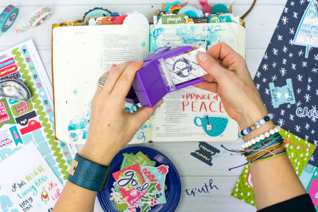 Advent Bible journaling by Amy Bruce | Advent Watercolor Tutorial | MORE Jesus - Who Needs a Brush