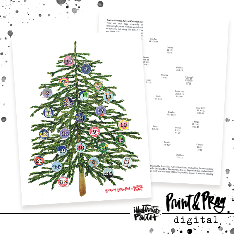 Jesse Tree Advent Calendar - Illustrated Faith