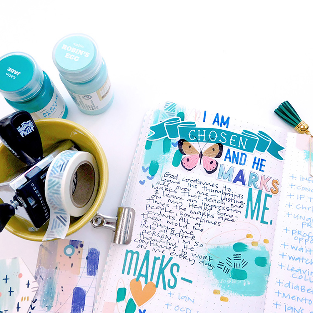 Jan & Feb Print & Pray Project Round-Up by Elaine Davis using digital printables