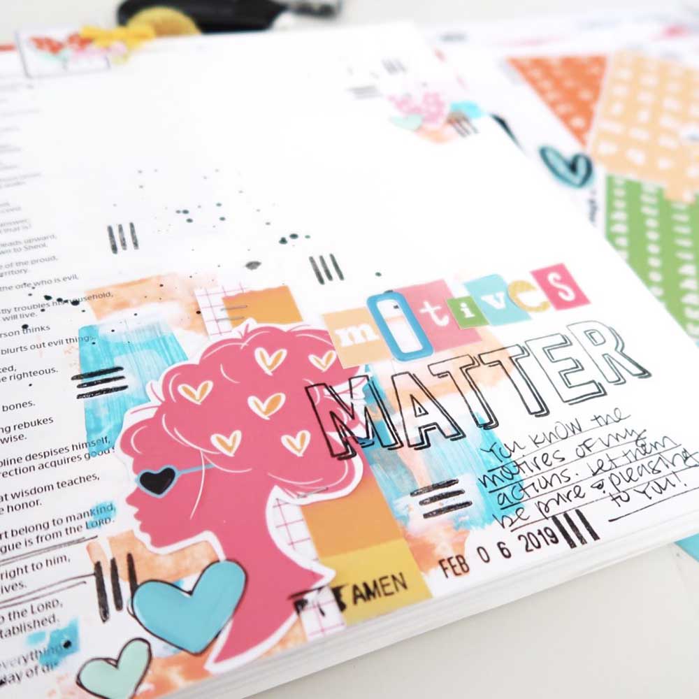 Jan & Feb Print & Pray Project Round-Up by Elaine Davis using digital printables