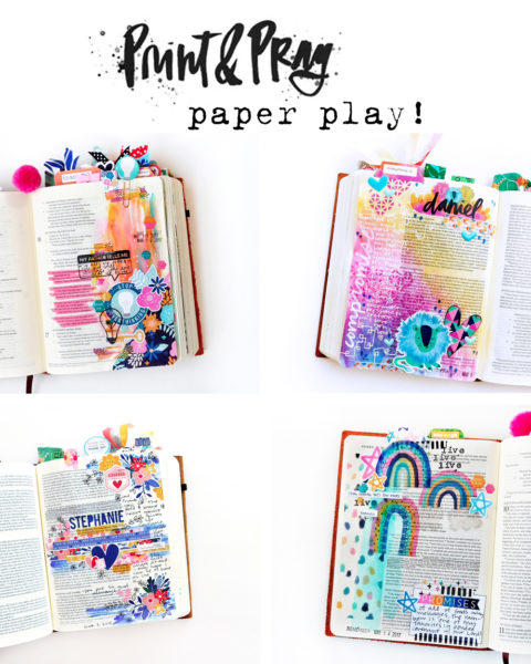 Paper Play – Print & Pray Project Round-Up!