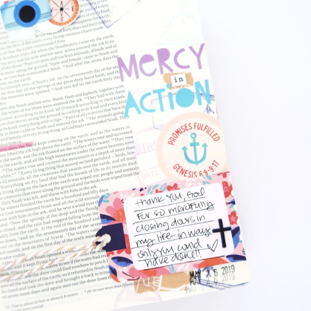 Revival Camp 2019 | Bible Journaling Process Video by Jillian aka Hello Jillsky | Genesis 7:16