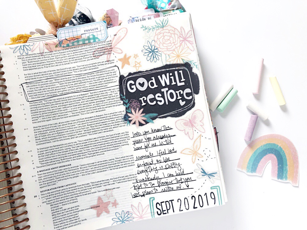 5 tips for using your favorite scrapbook supplies in your bible
