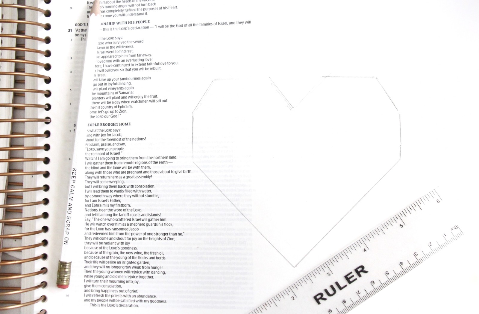 Bible Journaling Watercolor Tutorial by Bekah Lynn aka Simply Bekah | Heart Layers Devotional Kit | The Healing | Jeremiah 17:14