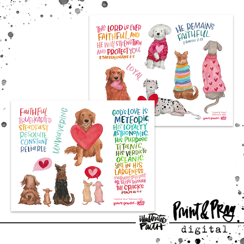 Puppy Love Stickers by Becca Bonneville
